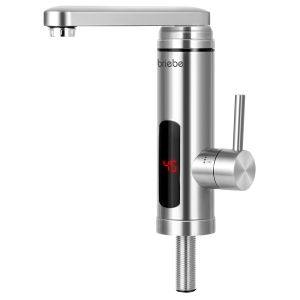 Torneira com aquecedor elétrico instantâneo briebe ih1204 aço inoxidável