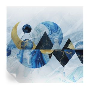 Papel de parede autocolante elegância cósmica 250x250 tulup