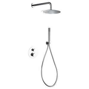 Conjunto ducha termostático empotrado génova