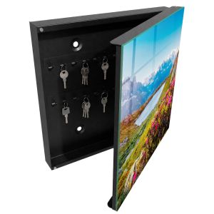 Armário de chaves decorativa 30x30x5, abertura à direita tulup
