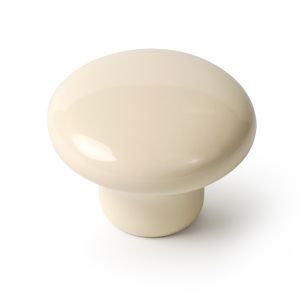 Puxador porcelana bege 32mm, lote de 36