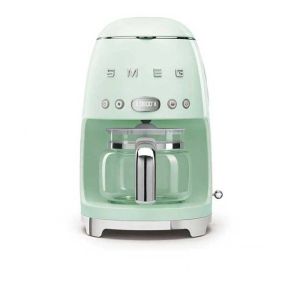 Cafeteira com filtro smeg dcf02pgeu - verde água - 10 xícaras - 1050w