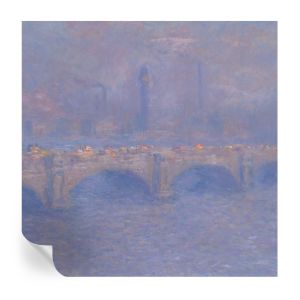 Papel de parede adesivo ponte azul 250x250 tulup