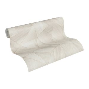 A.s. Création papel de parede motivos geométricos cinzentoedourado