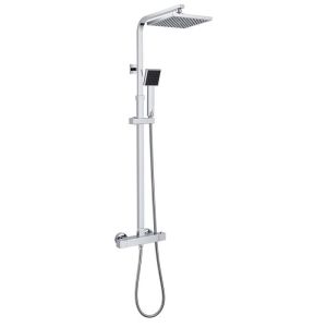 Coluna de chuveiro - auralum - misturador termostático - chuveiro alto quad