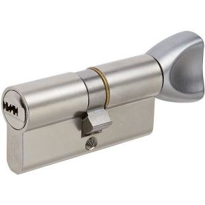 Cilindro de botão - vachette - volt b30 x 30 mm - 6 pinos - nível de segura