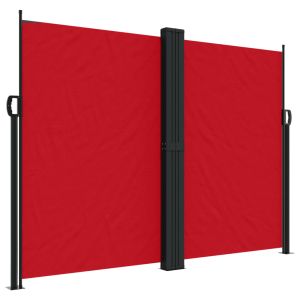 Toldo lateral retrátil 180x600 cm vermelho