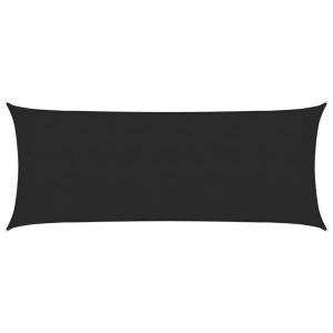 Para-sol estilo vela 160 g/m² 2x5 m pead preto
