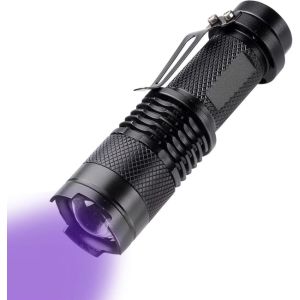 Lanterna UV LED bolso detetar urina cães gatos