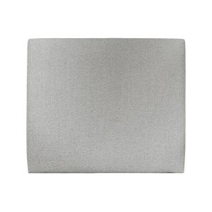 Cabeceira de cama lisa ascot taupe  120 x 160 cm altura 120 cm  indream