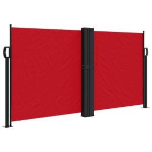 Toldo lateral retrátil 120x600 cm vermelho