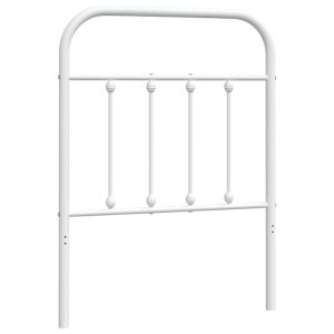 vidaXL cabecero de metal blanco 75 cm