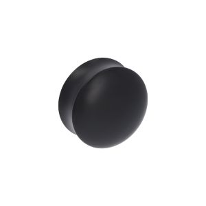 Puxador para móveis, zamac, 50 mm de diâmetro, preto