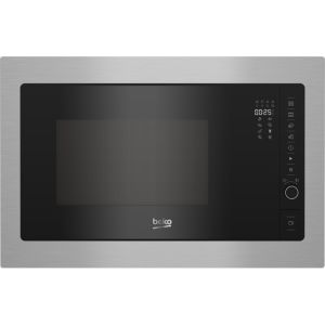 Forno micro-ondas grill - beko - bmgb25332bg - 1000 w - 25 l - embutido