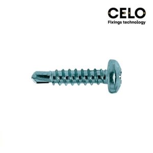 Parafuso autoperfurante abobadado phillips din / ref 7504n 3,5 x 9,5 zinco