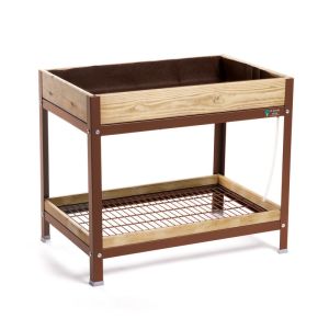 MI HUERTO URBAN | Jardim Urbano Romero | Castanho | 47,6 L | 90x60x78cm