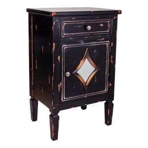 Mesinha madeira preto 48x36x76