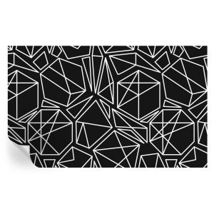 Papel de parede vinílico abstração moderna 416x254 tulup