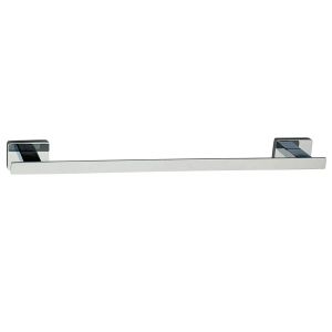 Kibath barra de toalha sierra 30cm, cromado polido, aço inoxidável