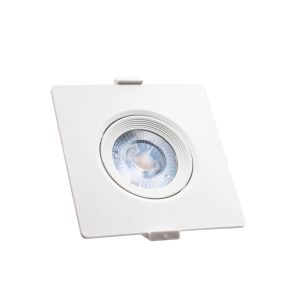Downlight cob essential 7w 3000k corte ø74mm pack 10 uni. Azabak