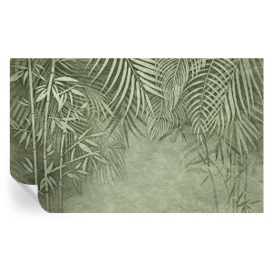 Papel de parede vinílico paraíso de bambu 416x254 tulup