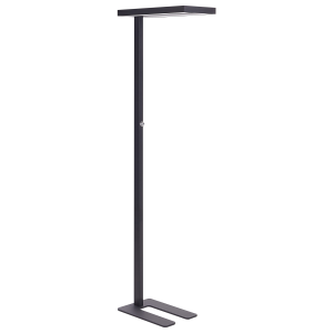 Candeeiro de pé LED taurus com regulador de intensidade metal preto