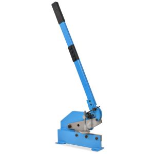 vidaXL cizalla de palanca azul 200 mm