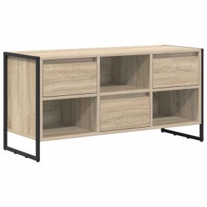 Móvel de tv - helloshop26 - móvel de tv industrial moderno - 100 x 36 x 49,
