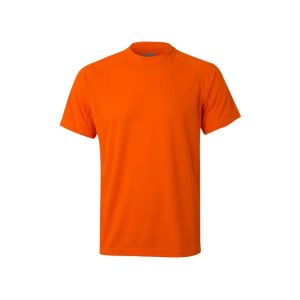 Camiseta t‚cnica velilla l laranja fluorescente