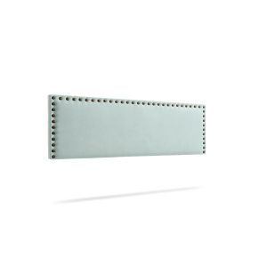 Cabeceira estofada modena aqualine 220x55x8 cm - verde água - moonia