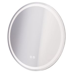 Espelho iluminado lou - bordas com efeito mate - ø60 cm