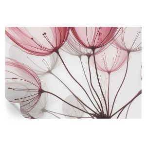 Papel de parede adesivo silhuetas florais 104x152 tulup