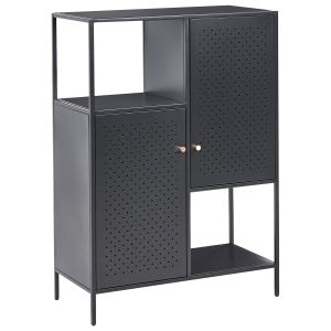 Armário de escritório rakaia metal preto