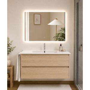 Móvel de banho com lavatório ibiza sem espelho 60x45 cm estepa