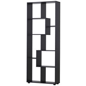 Estante para livro 70x24x178 cm Homcom, casa - móveis de armazenamento