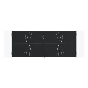 Portão nali veleta aço 3m alt.200cm + 2 postes carmo