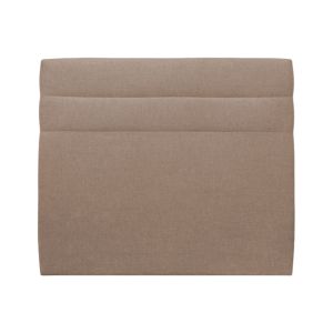 Cabeceira de cama 2 linhas tribu taupe  120 x 160 cm altura 120 cm  indream