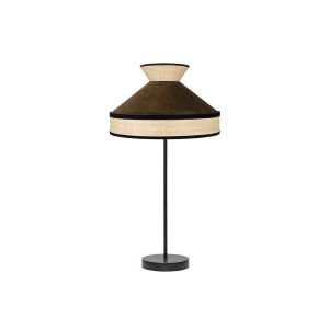 Alto fabrizio lâmpada de mesa 1xE27 natural/marrom 61x30x30 cm