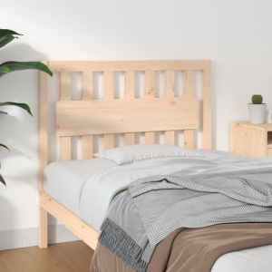 Cabeceira de cama 105,5x4x100 cm pinho maciço