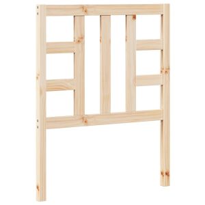 vidaXL cabecero de cama madera maciza de pino 81x4x100 cm