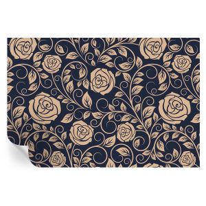 Papel de parede autocolante flores românticas 104x152 tulup