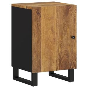vidaXL mueble de baño madera maciza de mango 38x33x58 cm