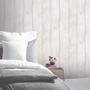 Arquiservi - Revestimento de parede em PVC madeira cinza (2,65m2)