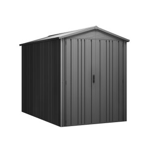 Abrigo de jardim metal 4,30m² pioneer y50 – estrutura autoportante robusta
