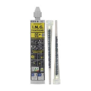 Cartucho de resina selante de metacrilato ds+ ing fixações - 300 ml - cinza