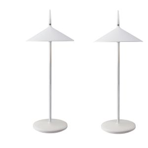 Nettlife candeeiro de mesa LED branco 15.4x15.4(2er-set)