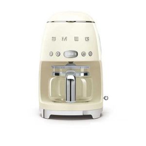 Cafeteira com filtro - smeg - dcf02creu - 10 copos - 1050w - creme