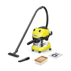 Karcher wd 4 s v-20/5/22 aspirador de pó e líquidos - 20 l tanque de aço in