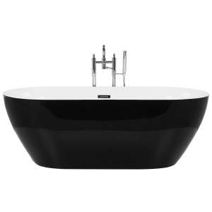 Banheira autónoma carrera 1700 x 800 mm preto