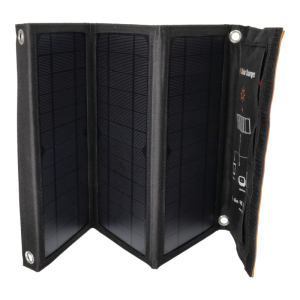 Painel solar portátil 21w 18v carregador 2 portas usb monocristalinas kit